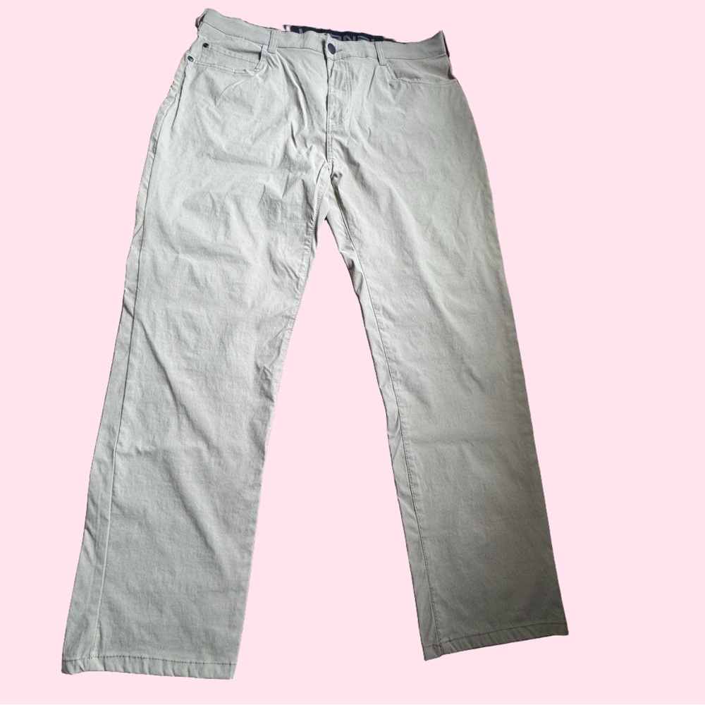 Denali men's golf/travel pants khaki size 36/30
